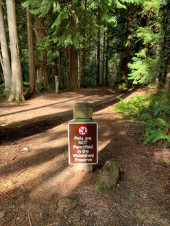 Photo of trail sign