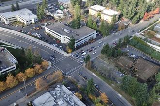 Aerial photo of intersection courtesy WSDOT
