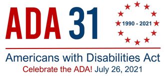 Logo for ADA 31st anniversary