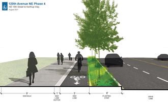 Image of proposed roadway design
