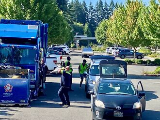 Republic Services Drop-Off at Odle Middle School