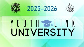 Banner reads "2025-2026 Youth Link University"