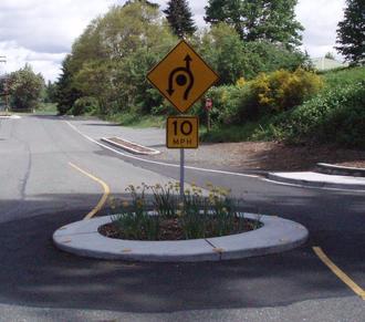image of traffic calming project