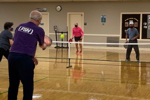 Pickleball Players at NBCC