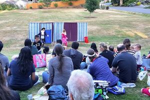 Theatre on the Green performance at the NWAC.