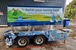 image of water buggy water bottle refill station