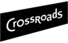 White text on black background. Text reads "CrossRoads"