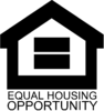 Image of logo: outline of house with equal symbol in middle. Text beneath reads "Equal Housing Opportunity"