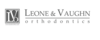 Company logo text: Leone and Vaughn Orthodontics 